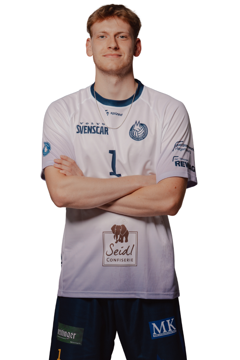 Oscar Trautner Außenangriff Donau Volleys Regensburg